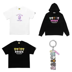 「ア ベイシング エイプ®」×aespa 最新アルバム「LEMONADE」のリリースを記念したTシャツやフーディーなどを発売