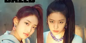 IVE's Ahn Yu Jin & Leeseo try a twin look for 'Dazed'