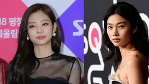 BLACKPINK's Jennie Kim and Hoyeon Jung from "Squid Game" Are BFF Goals at LACMA's Art + Film Gala