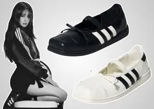 JENNIE x adidas Superstar Square Ballet Pack Releases September 2026
