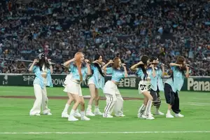 【イベントレポ】少女時代・aespaの妹！ミラクルキュートなK-POP新人ガールズアイドルグループ Hearts2Hearts、東京ドーム｢西武vsオリックス｣に登場―メンバー・ジウがアニメみたいな始球式
