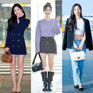 ミニスカートでフェミニンに! TWICE ダヒョンのお手本にしたいデートコーデ10選