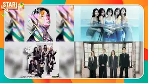 .ENDRECHERI.、ME:I、LE SSERAFIMらがパフォーマンス INIとRIIZEのコラボステージ生中継も＜STAR＞