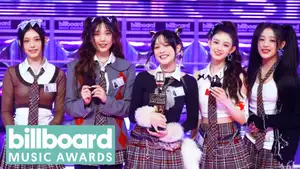 NewJeans Accepts Top Global K-Pop Artist Award at 2023 BBMAs