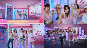 LE SSERAFIM、新曲「CRAZY」のパフォーマンス映像を公開!テレビショッピングのようなセットに登場