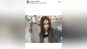 「ミラノでまた会おう」TWICE・サナのショーパン美脚ショットに騒然「足なげェ!顔小せェ!」