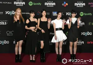 【MAMA】LE SSERAFIMがレッドカーペット登場「一生忘れることのできない1年」