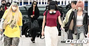 [Photo] LE SSERAFIM departing - CHOSUNBIZ