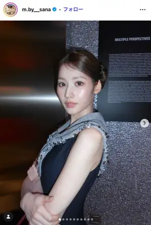 (画像3/36) TWICEサナ、美腕&美ボディ輝くノースリブラックドレス姿披露「眩しいほどのオーラ」「気品凄い」と反響