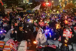 K-Pop Songs by aespa, G-Dragon, 2NE1 and Light Sticks Used By Peaceful Protesters in South Korea