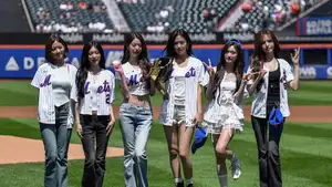 【MLB】IVEがニューヨーク降臨…ウォニョン始球式 熱狂ファン騒然 2度目ワールドツアー 前夜ニューアーク公演