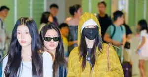[Photo] ILLIT Iroha-Min-ju show affection - CHOSUNBIZ