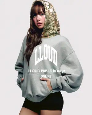 BLACKPINK LISAが手掛ける「LLOUD」、『LLOUD POP-UP in Tokyo』コレクションのオンライン販売が5月8日(金)よりスタート!