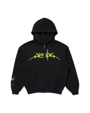 aespa + COMPLEX LEMONADE ZIP HOODIE (BLACK)