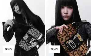 TWICEミナ、黒のレースワンピース姿でフェンディのキャンペーン動画に登場