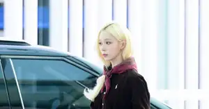 [Photo] aespa Winter, 'Red as focal point' - CHOSUNBIZ