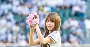 [Photo] LE SSERAFIM Hong Eun-chae, 'Refreshing wind-up' - CHOSUNBIZ