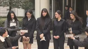 韓国「NewJeans」メンバー全員が事務所復帰へ 1年の対立経て