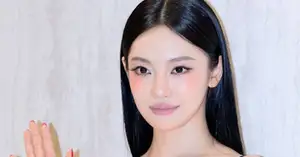 [Photo] aespa Ningning, 'adorable greeting' - CHOSUNBIZ