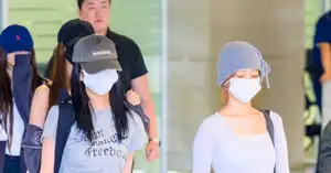 [Photo] IVE An Yu-jin and Rei in casual outfits - CHOSUNBIZ