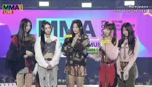 『MMA2023』NewJeans、5冠達成「これからも一生懸命努力します」【受賞一覧あり】