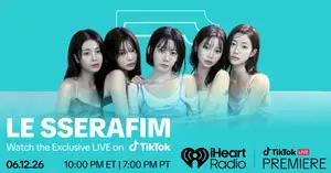 iHeartRadio and TikTok LIVE Premiere with LE SSERAFIM Featuring Songs from ‘PUREFLOW’ pt. 1, Streaming LIVE on TikTok June 12