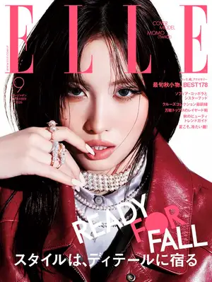 MOMO(TWICE)、「エル・ジャポン 2026年9月号」表紙に登場