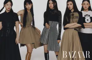 Rising K-Pop Group NewJeans Are Decked Out In Dior