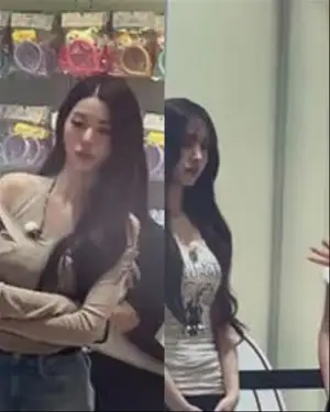 IVE's Jang Wonyoung sparks debate over posture at Everland event